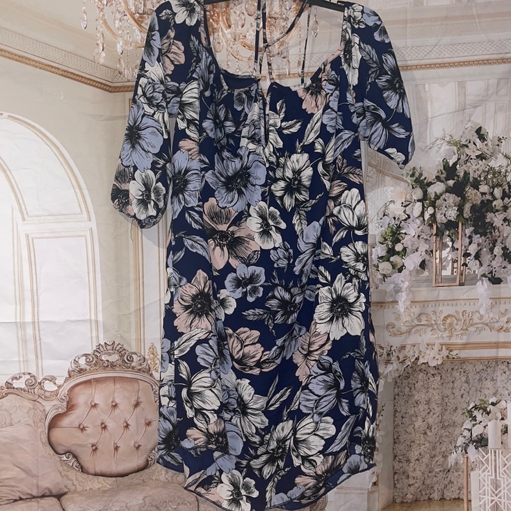 Charlotte Russe off shoulder plus size dress